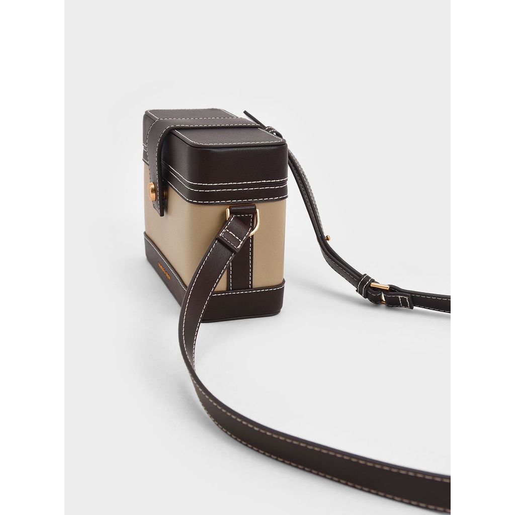 Ck2-80701182 Charles & KEITH Túi Đeo Chéo Thời Trang Hàn Cho Nữ