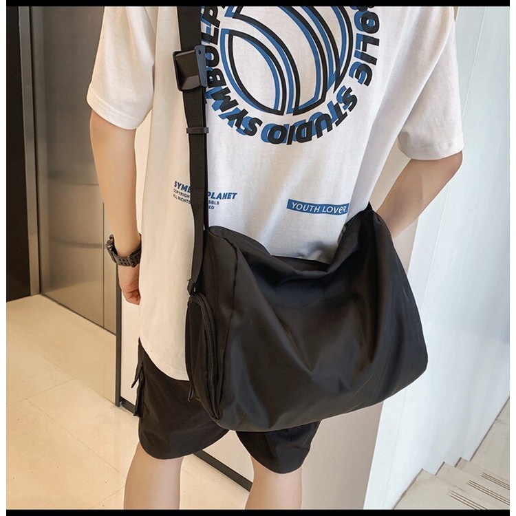 Túi Đựng Đồ Tập Yoga/ Du Lịch Bằng Nylon Chống Thấm Nước Màu Trơn Thời Trang Cho Nữ 2022 2021