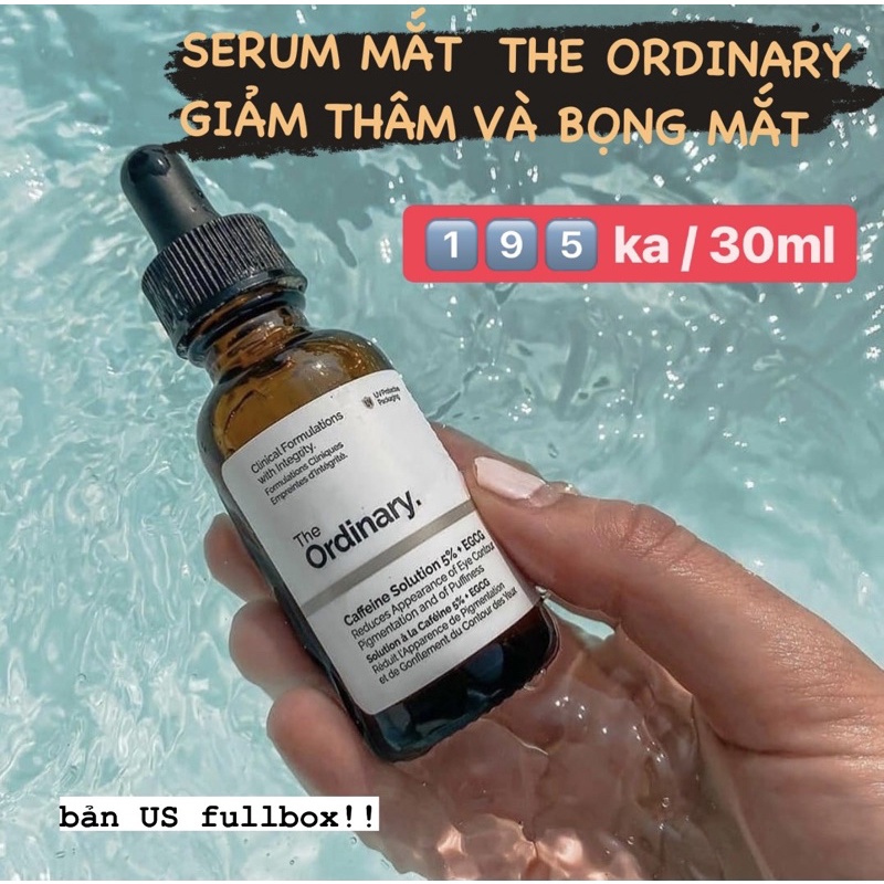 SERUM MẮT GIẢM THÂM VÀ BỌNG MẮT CAFFEIN