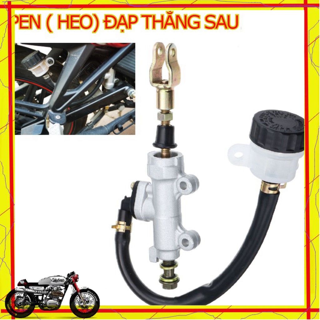 🚚[ FREE SHIP] Heo đạp thắng sau 💎 Pen đạp thắng sau, Chất lượng cao.