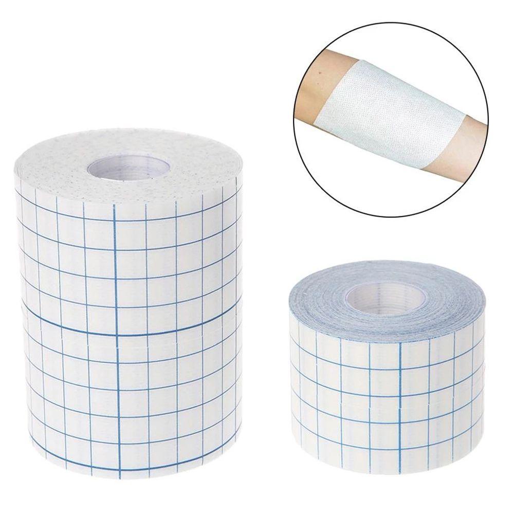 CLEOES Cuộn Băng Keo Vải Không Dệt Màu Trắng 10m Chống Nước Giúp Bảo Vệ Vết Thương