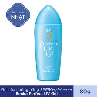 Gel sữa chống nắng Senka Perfect UV Gel 80ml(hales)