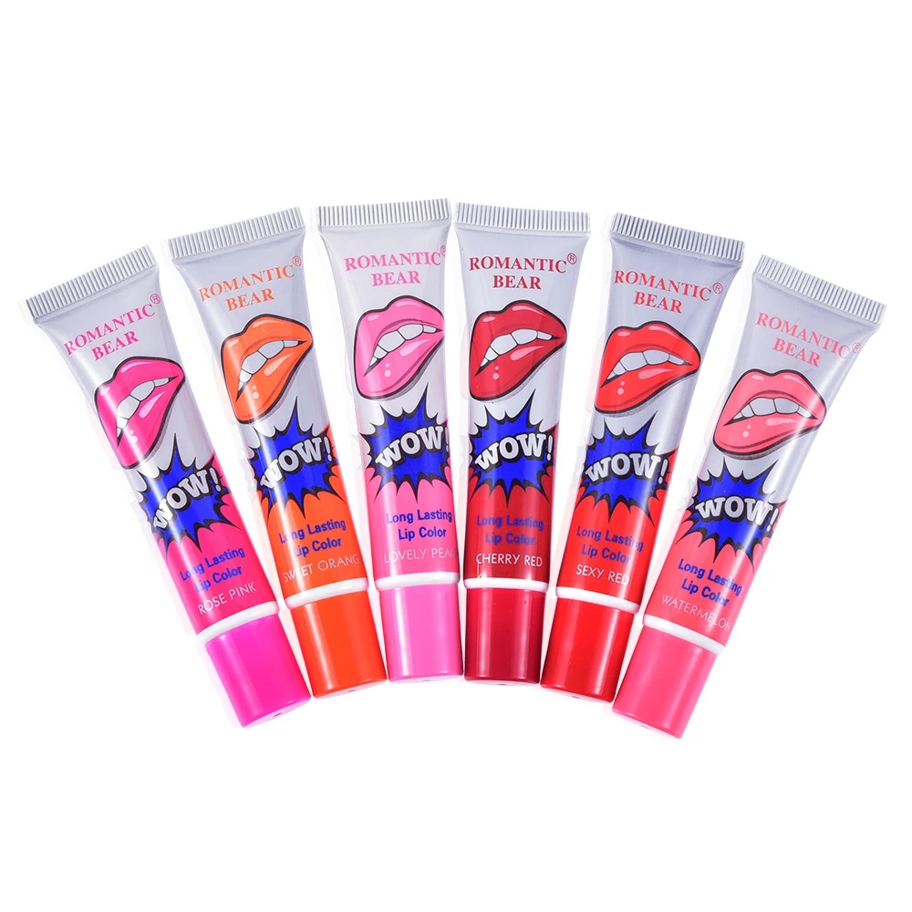 [Hàng mới về] Son kem lột mịn mượt như nhung kháng nước và lâu trôi 6 màu tùy chọn