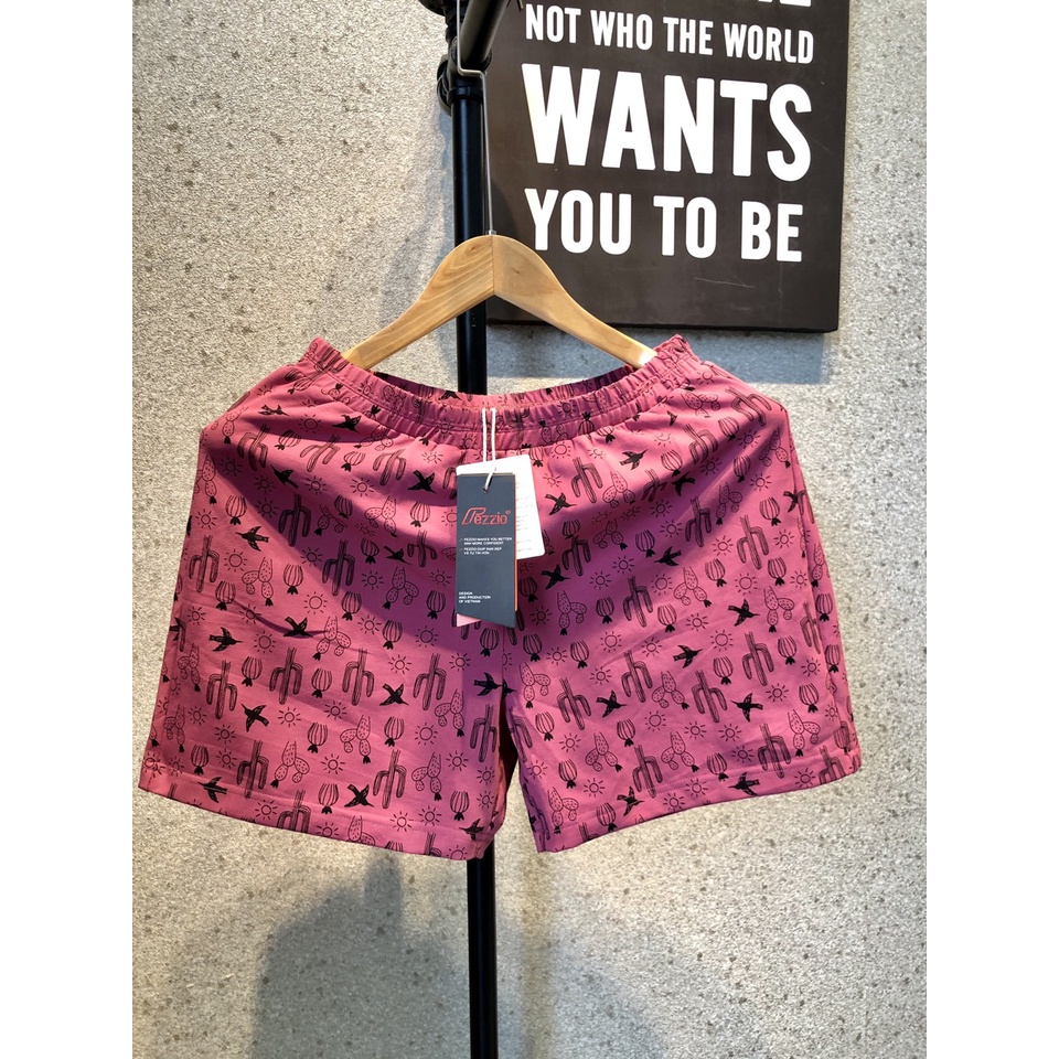 QUẦN NGỦ BOXER NAM THUN 100 % COTTON FEZZIO SPORT CHÍNH HÃNG