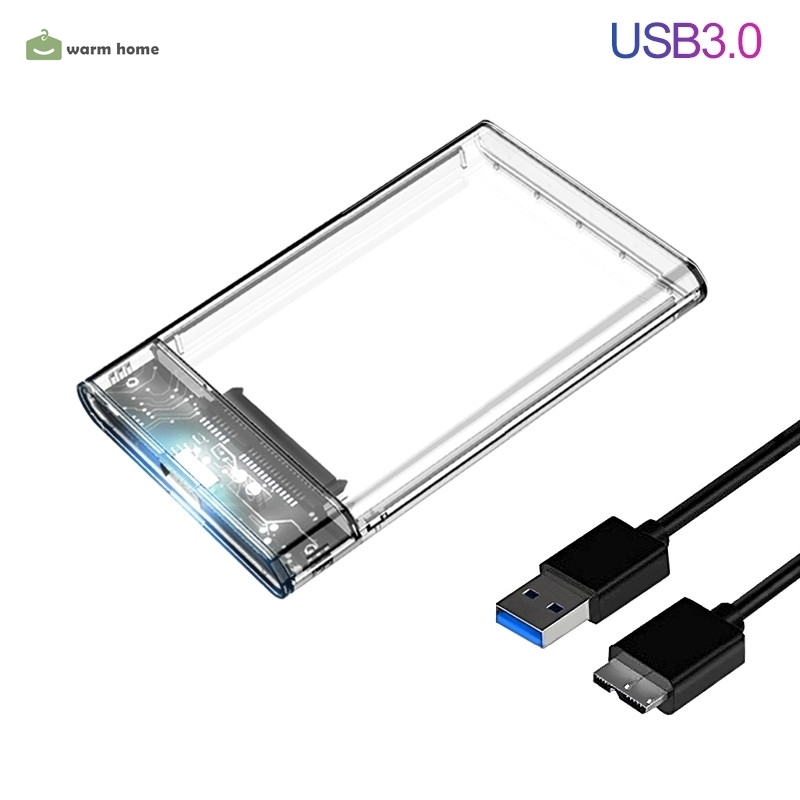 Bộ Chuyển Đổi Ổ Cứng Trong Suốt 2.5 Inch Hdd Ssd Sata Sang Usb 3.0 5 Gbps | BigBuy360 - bigbuy360.vn