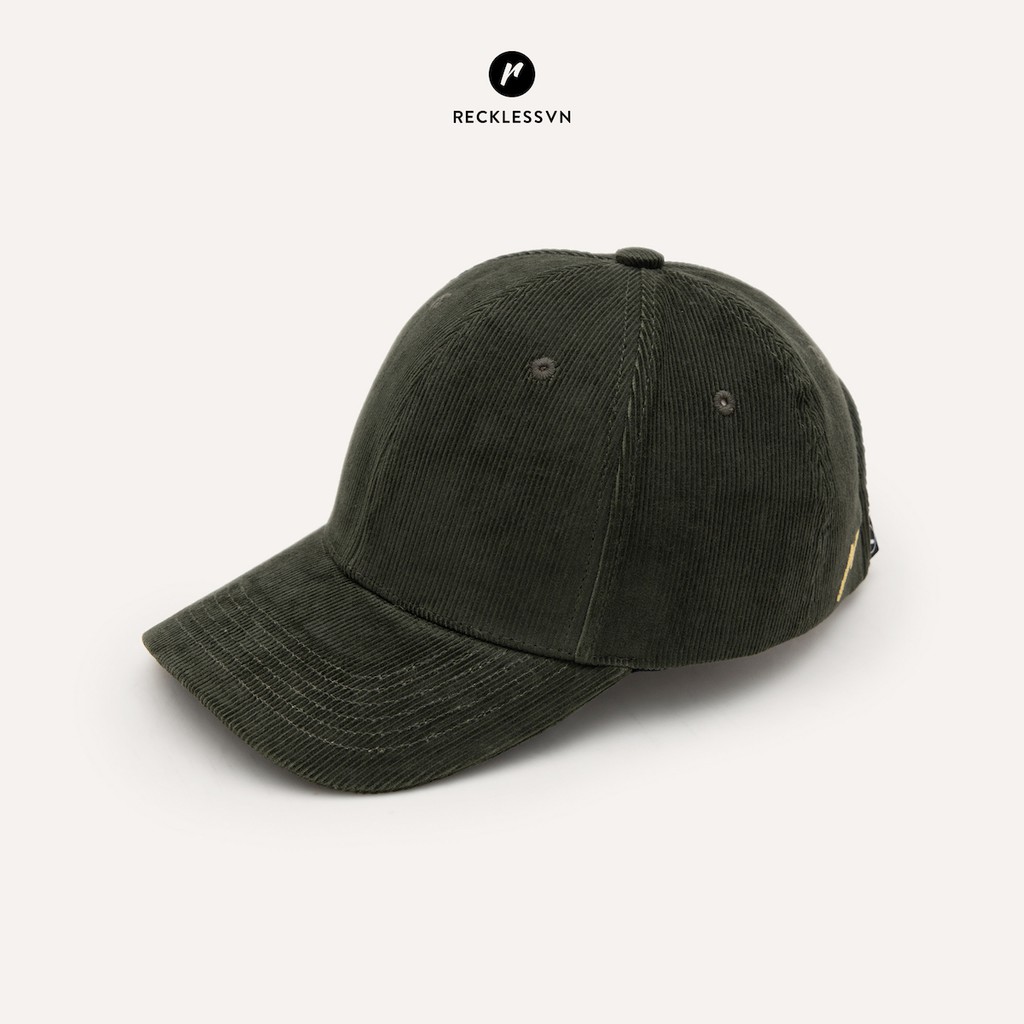 Nón Lưỡi Trai RECKLESS Signature Ballcap - Nhung Rêu