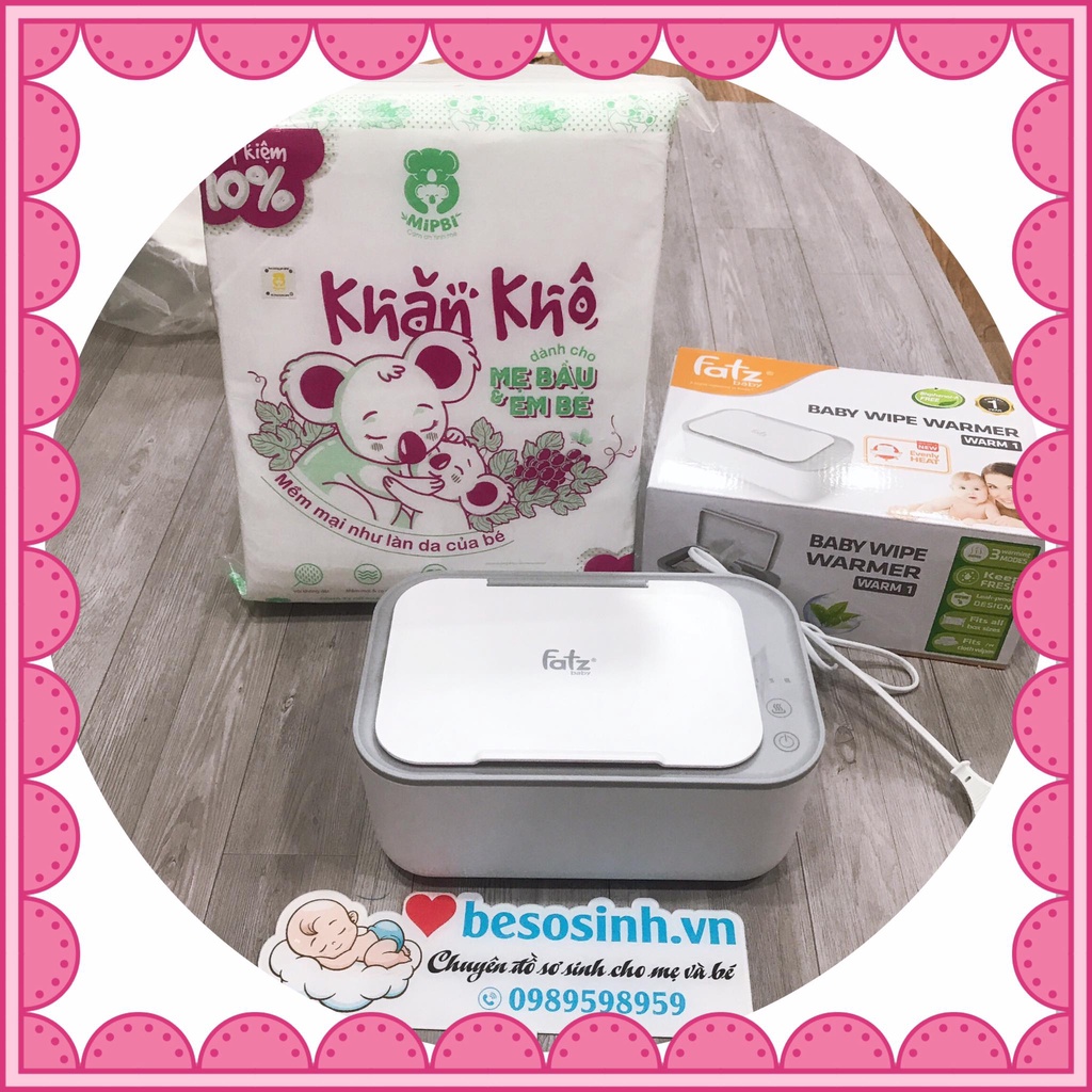 Máy ủ ấm khăn giấy ướt Fatzbaby - Warm 1 - FB7200MX