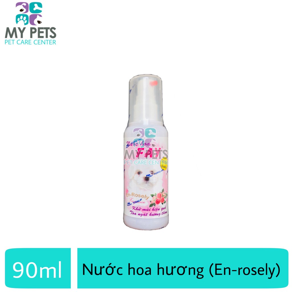 Fay En-rosely Nước hoa xịt cho chó mèo thơm lâu - Lọ 90ml
