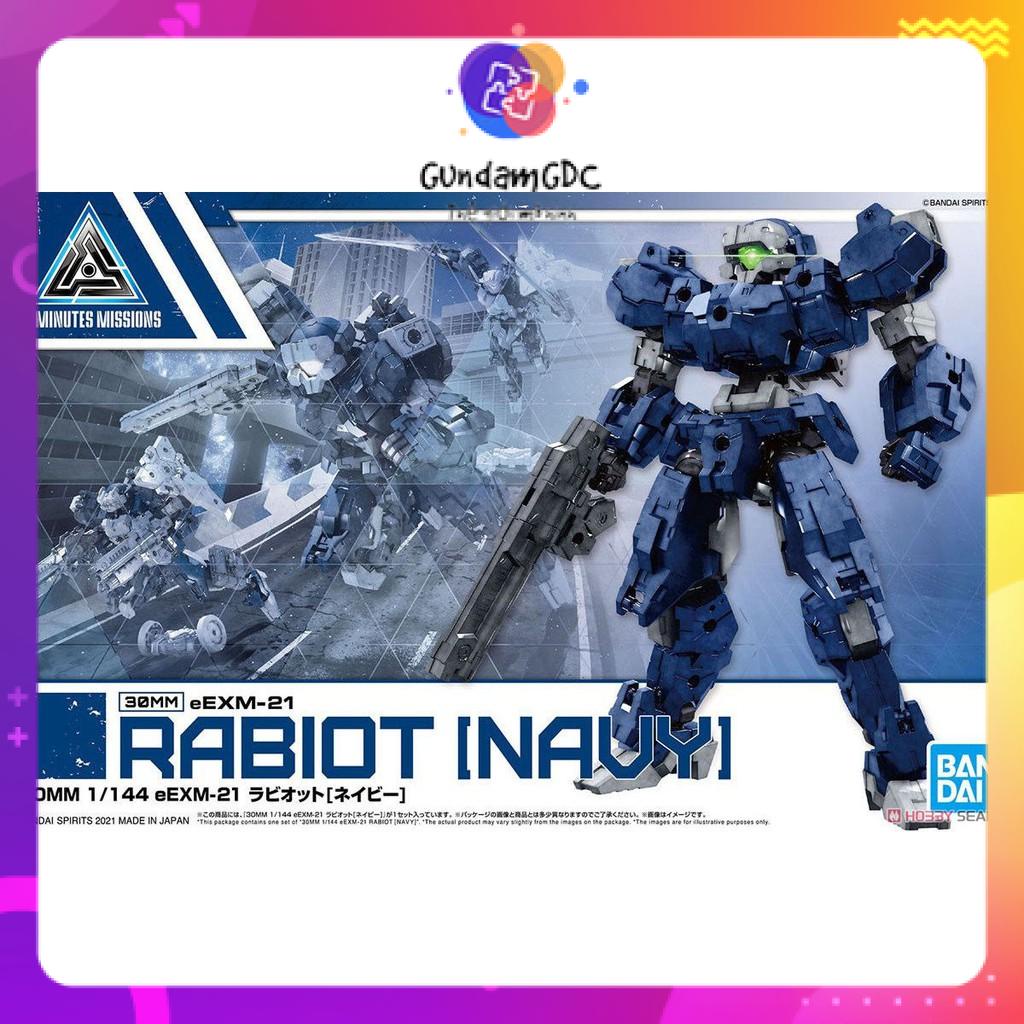 Mô hình lắp ráp 30MM eEXM-21 Rabiot [Navy] (Plastic model) Bandai