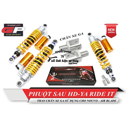 phuột sau HD YA ride it