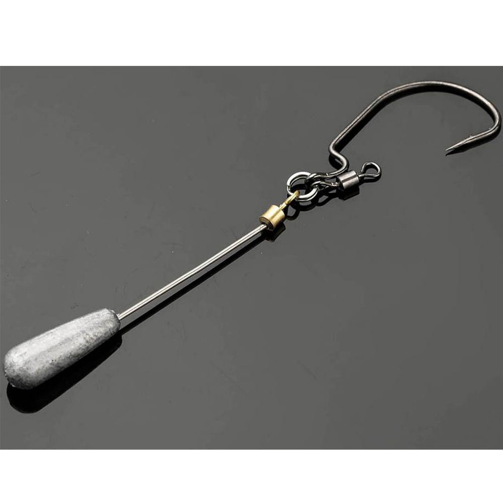 Set 5 Móc Câu Cá 3g-12g Bằng Thép Carbon Chất Lượng Cao