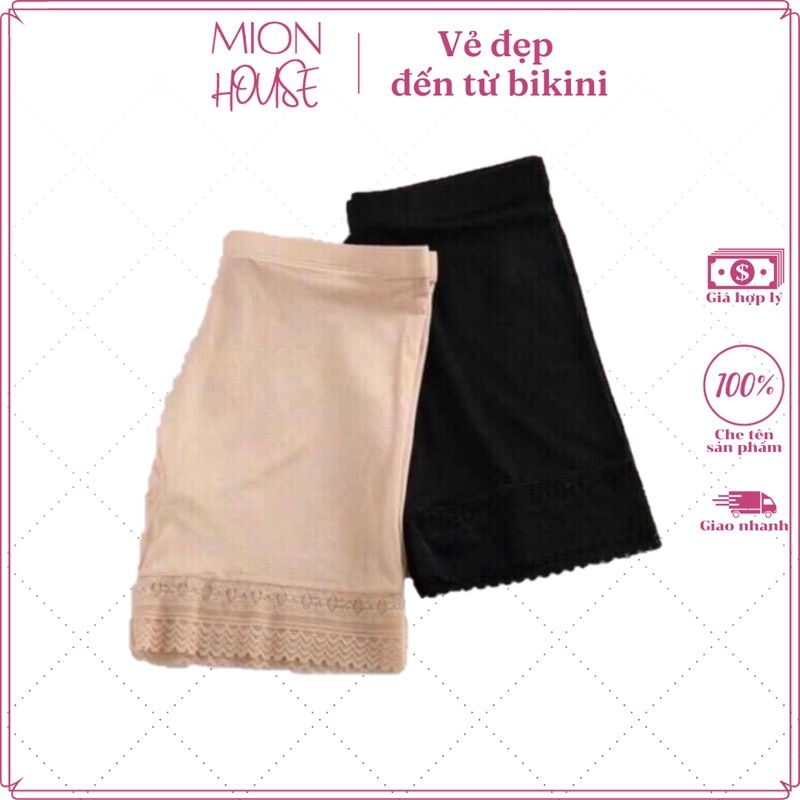 Quần lót mặc trong váy chất cotton đẹp from to big size từ 50kg đến 80kg 90kg