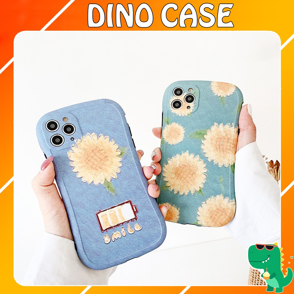 Ốp lưng iphone Blue Sunflower  IMD 7plus/ 8plus / x /xs /xsmax/11/ /11 promax/12/12pro/12promax  DT04 - Dino case