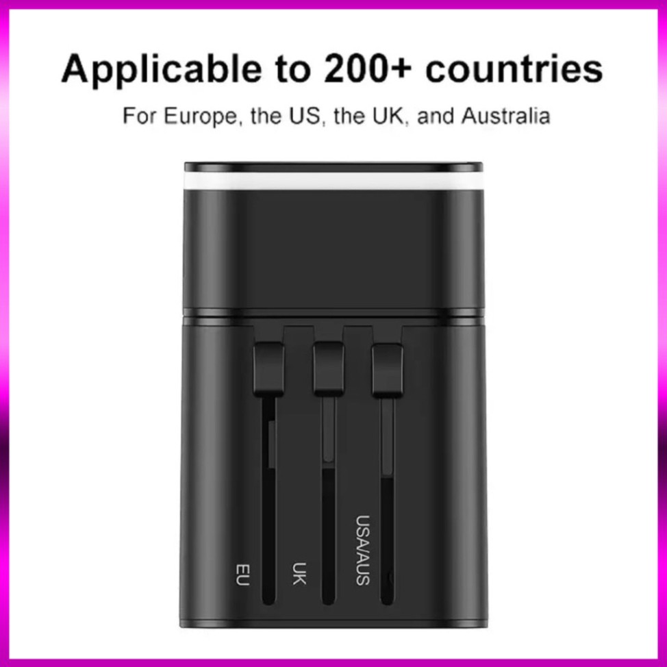 SIÊU ƯU ĐÃI Bộ sạc nhanh du lịch đa năng Baseus Removable 2 in 1 Universal Travel Adapter PPS Quick Charger Edition 18W 