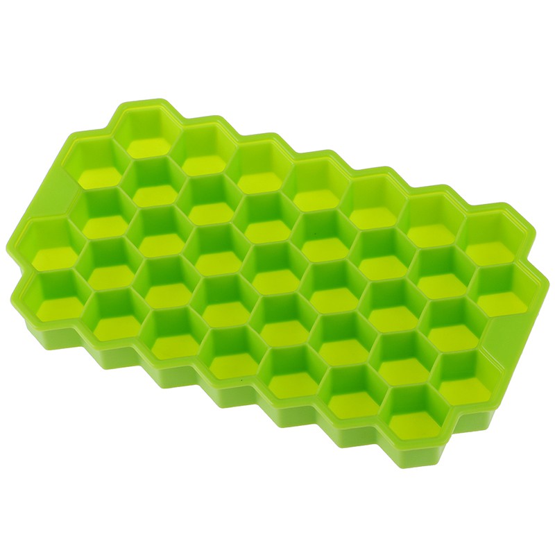 Khay Silicon Làm Đá Hình Tổ Ong 37 Ngăn Tiện Dụng