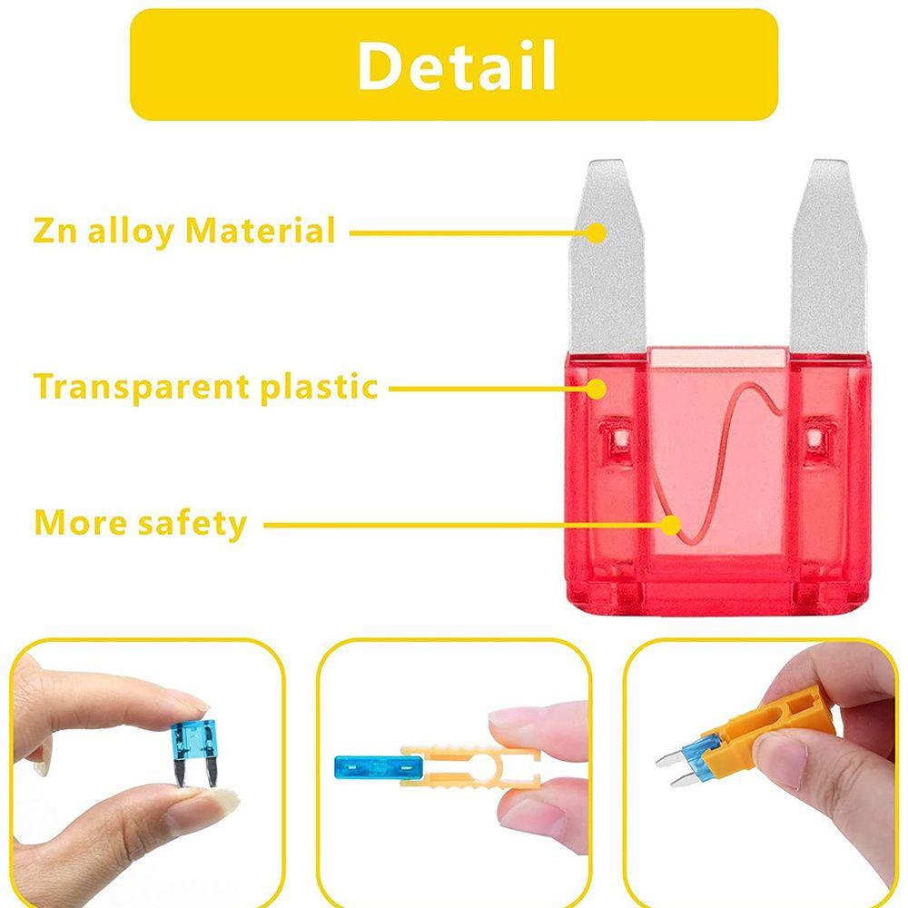 WTTLE Set 120 Cầu Chì Kèm Hộp Đựng