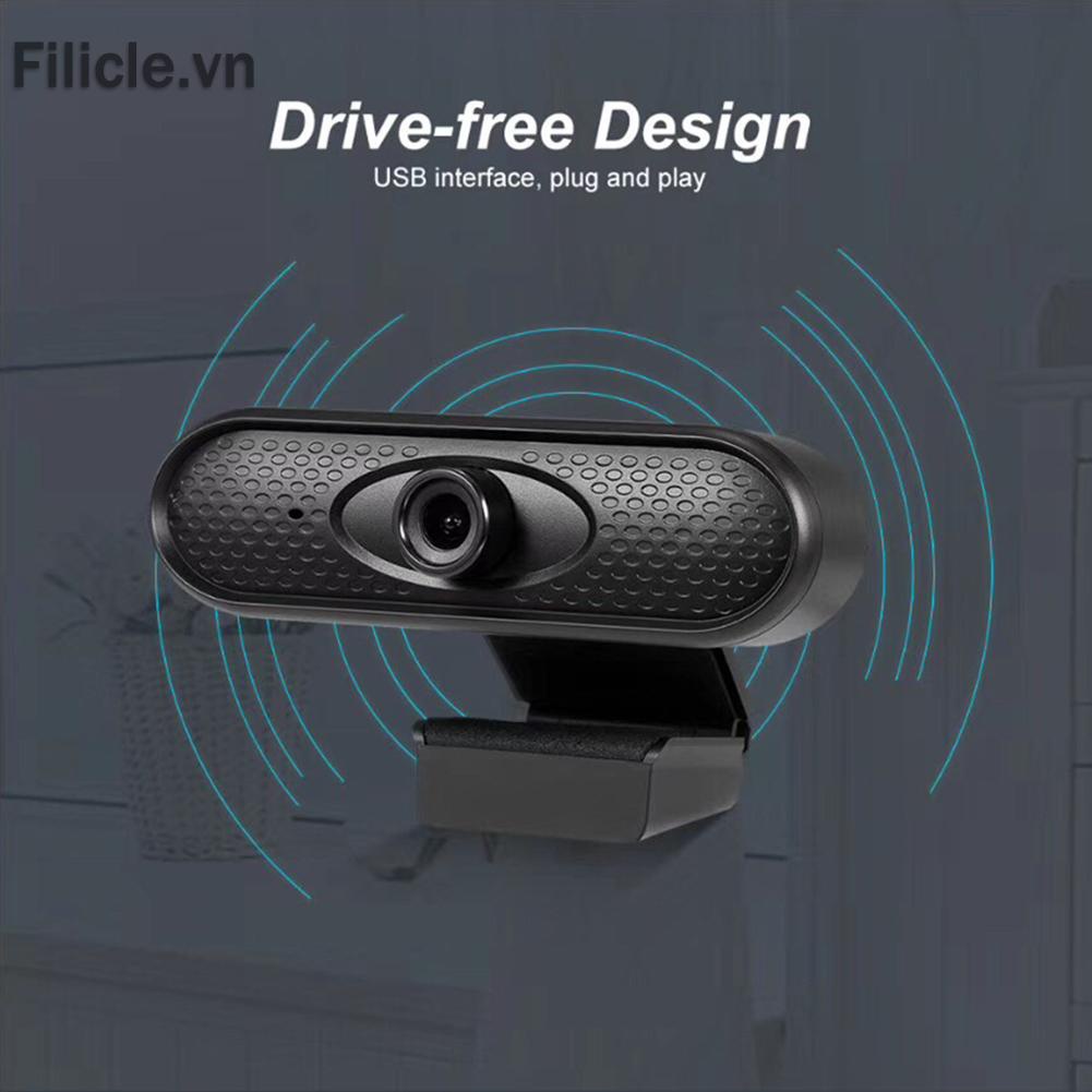 Webcam FILICLE 2MP USB tích hợp Mic 1080P HD cho PC TV | WebRaoVat - webraovat.net.vn