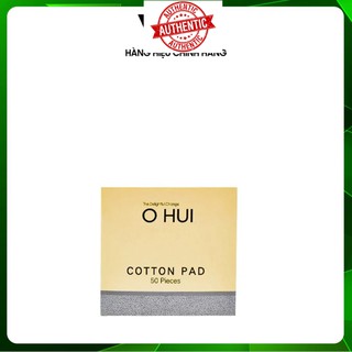 [Mã giảm giá mỹ phẩm chính hãng] Bông Tẩy Trang Cao Cấp Ohui 50 miếng