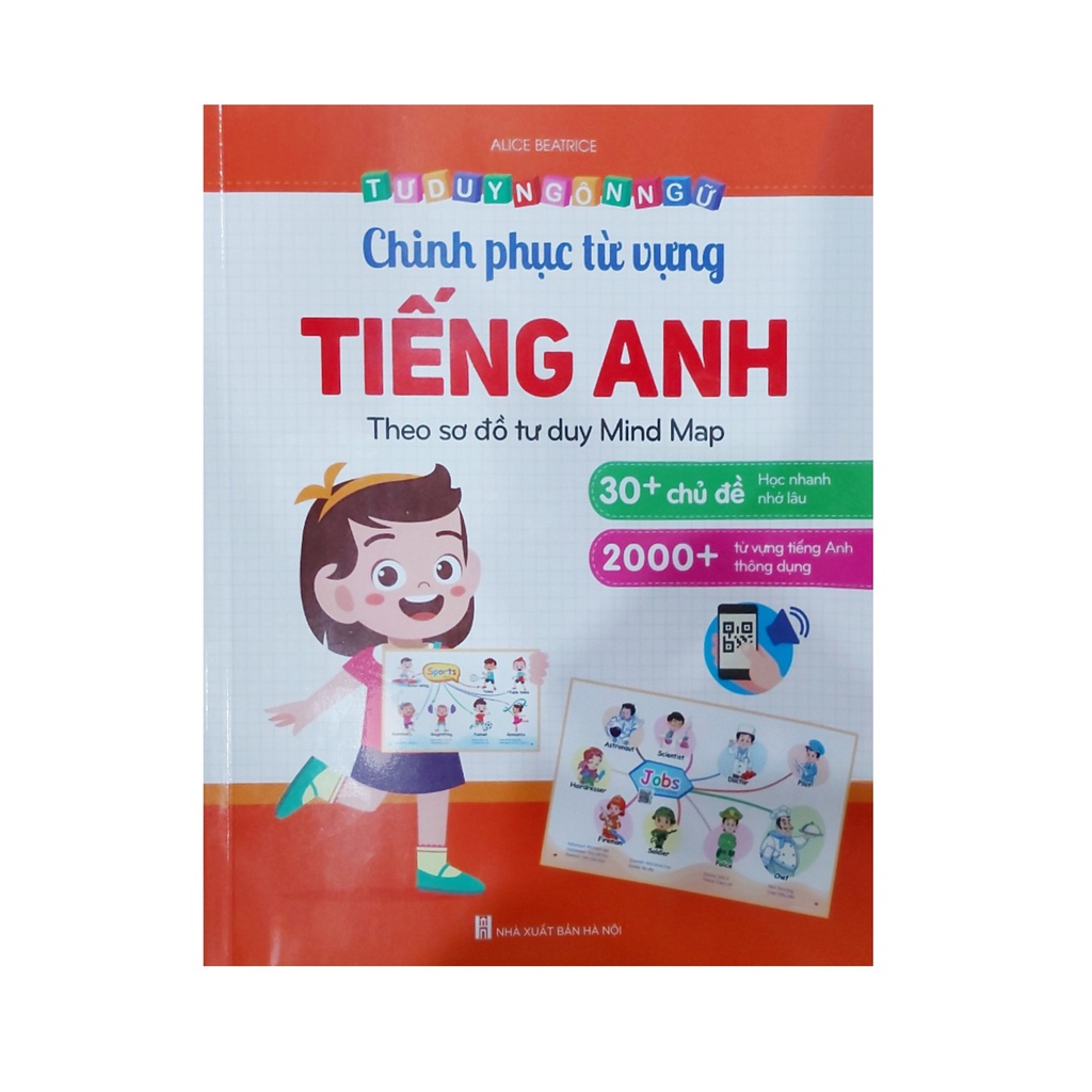 Sách - Chinh phục từ vựng tiếng anh theo sơ đồ tư duy mind map