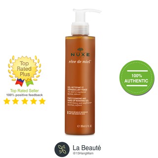 Sữa rửa mặt tinh chất mật ong 200ml - Nuxe Reve De Miel Rich Cleansing Gel