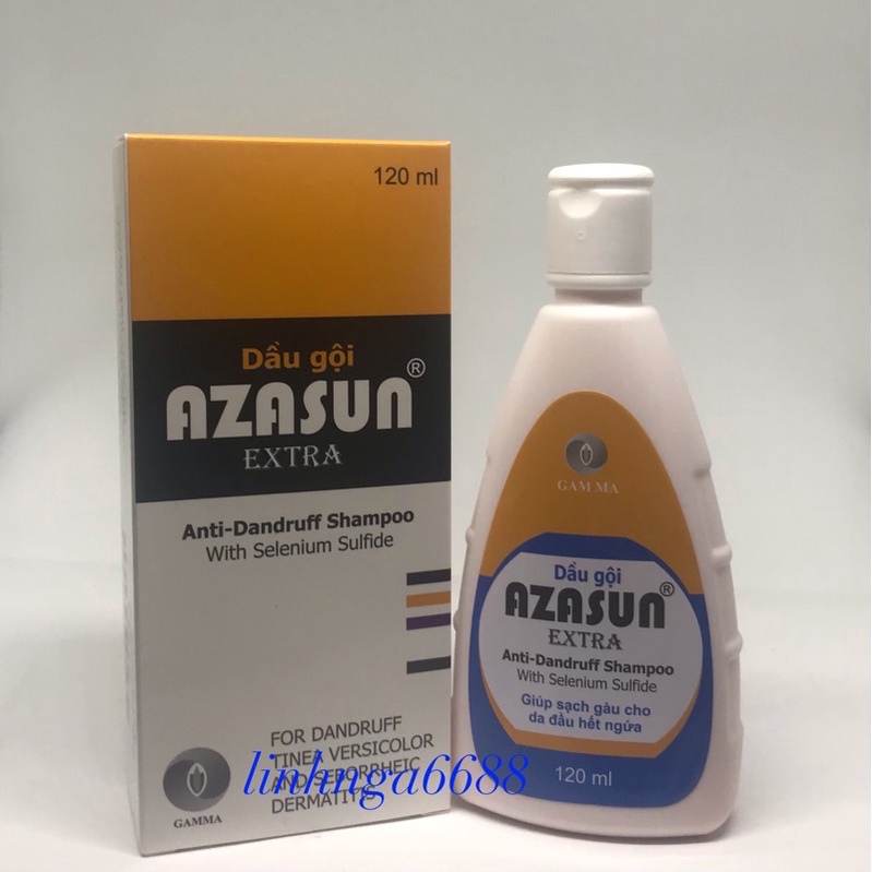 Dầu gội đầu dành cho da đầu nhiều gàu Azasun Extra 120ml