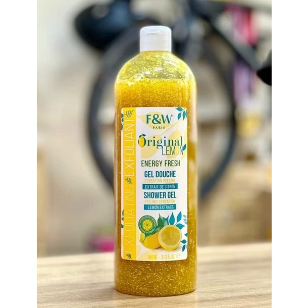 Sữa tắm F&W Exfoliating Exfoliant 940ml Pháp