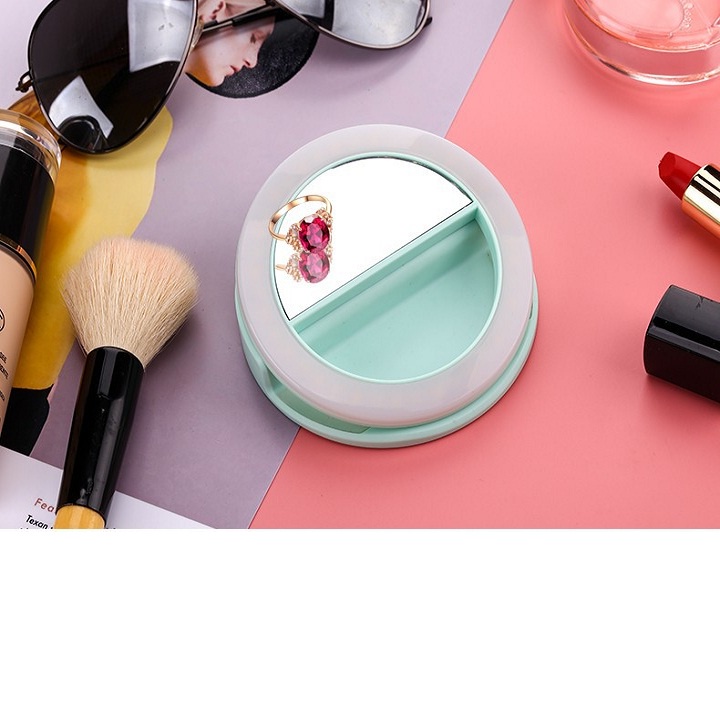 Đèn LED selfie trợ sáng pro giúp chụp hình tự sướng - Đèn LED