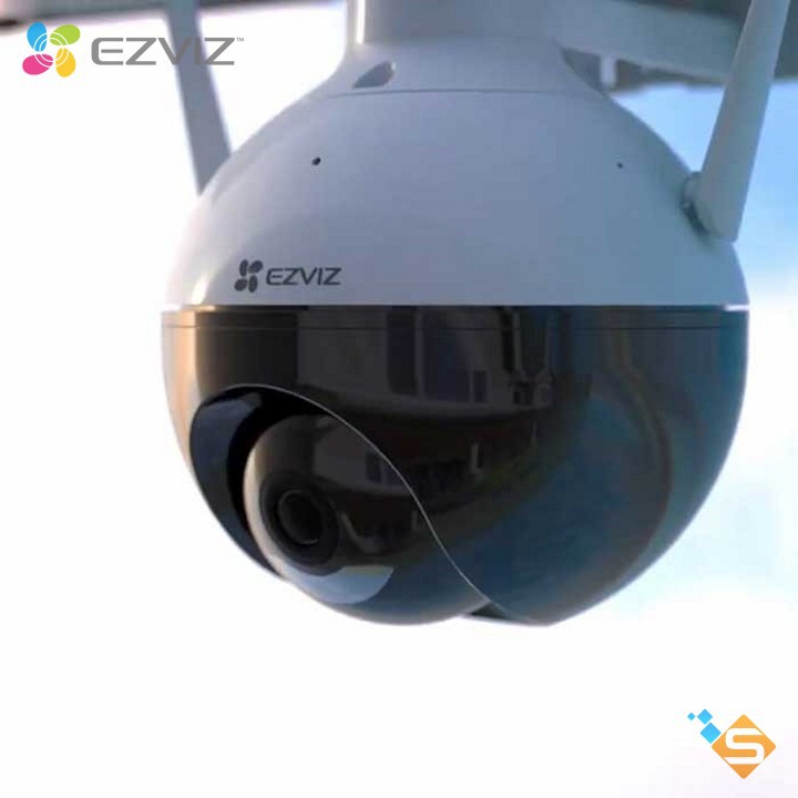 Camera WiFi PTZ Ngoài Trời EZVIZ C8C 2MP 1080P Xoay Thông Minh Có Màu Ban Đêm - Bảo Hành Chính Hãng 2 Năm