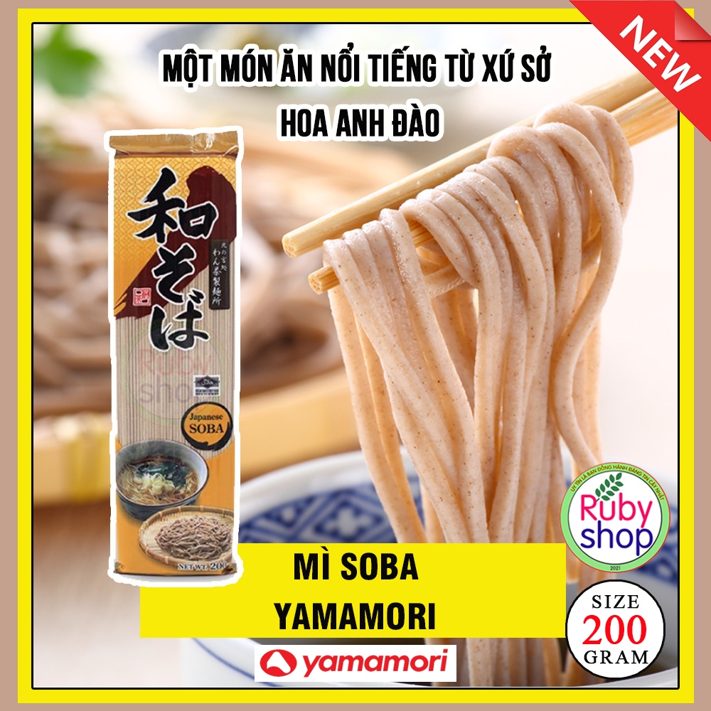 Mì soba YAMAMORI - 200g - Hàng nhập khẩu