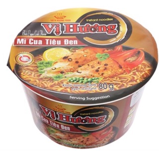 Mì tô Vị hương Cua tiêu đen 80g