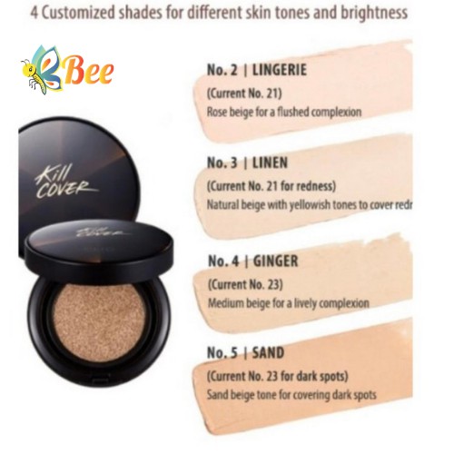 [Sét 2 lõi] Phấn nước CLIO Kill Cover Fixer Cushion Spf50+ Pa+++ | BigBuy360 - bigbuy360.vn