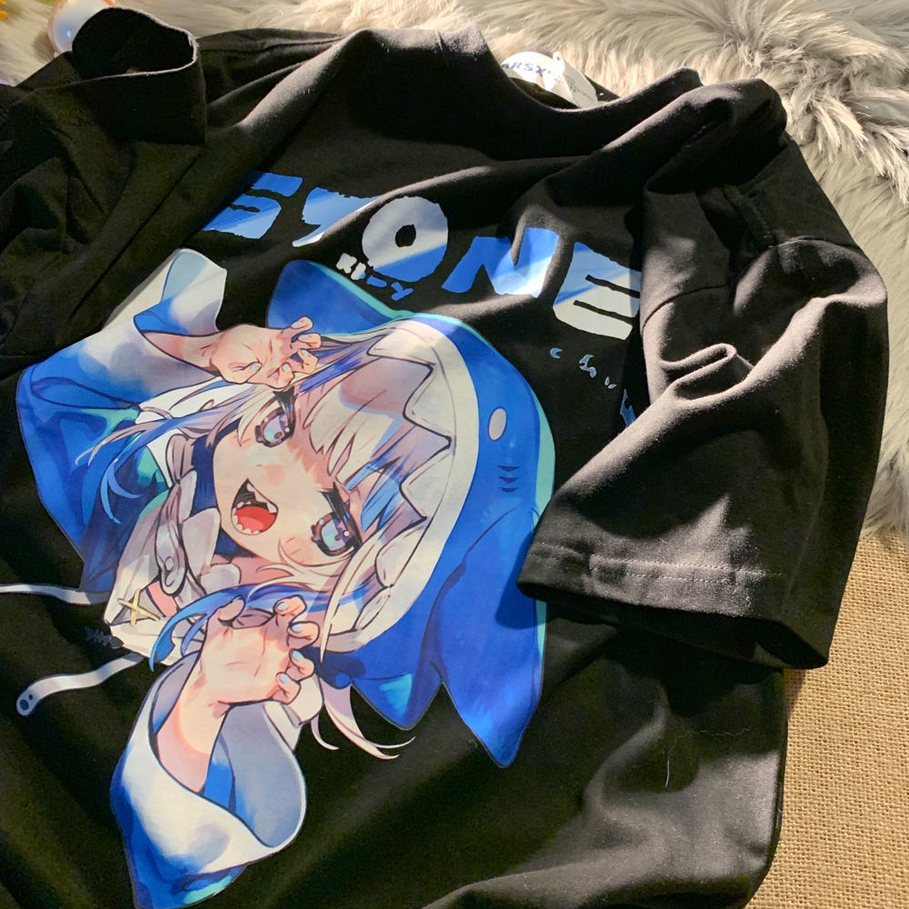 Áo Thun Ngắn Tay Thời Trang Mùa Hè Cá Tính Cho Nam Nữ