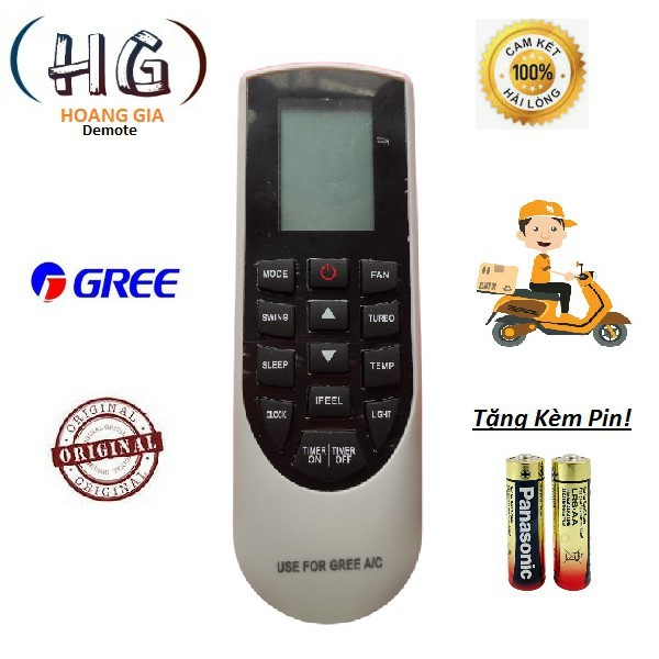 REMOTE ĐIỀU KHIỂN MÁY LẠNH GREE - ĐIỀU KHIỂN ĐIỀU HÒA GREE