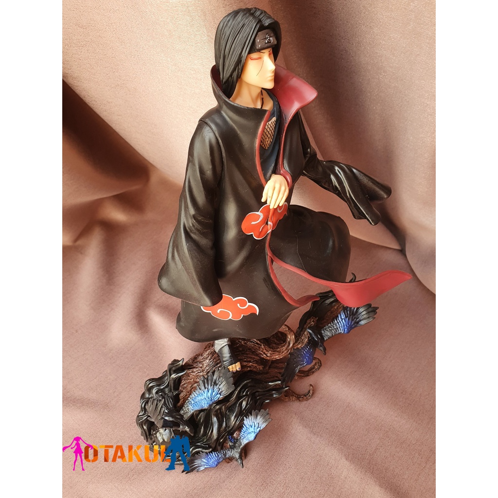 [Ảnh Thật] Mô Hình Figure Uchiha Itachi Ver Akatsuki Dưới Mưa - Naruto