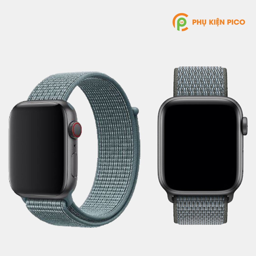 Dây Nylon Apple Watch 1/2/3/4/5 size 38/40/42/44mm Nylon Sport Loop siêu bền