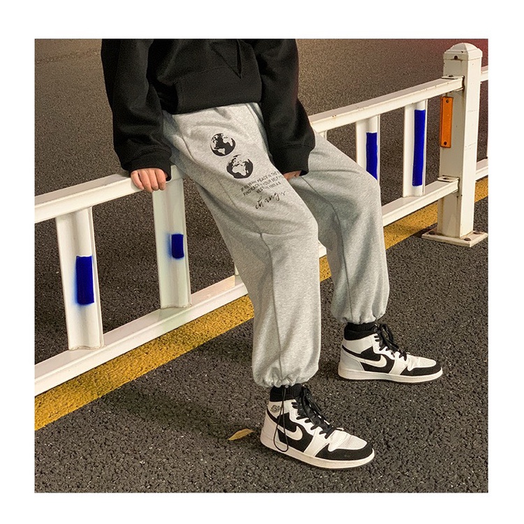 Quần nỉ Jogger dây rút cổ chân in hình đẹp cao cấp hàng chuẩn shop ⚡️ mẫu hót ⚡️ dài thể thao thời trang nam nữ