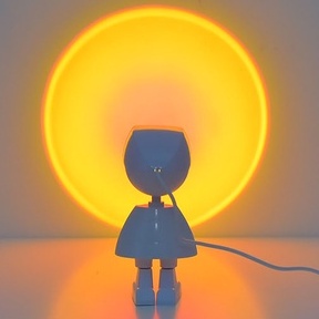 Đèn titok, đèn hoàng hôn hình người vũ trụ thông minh xoay 360 độ tùy thích