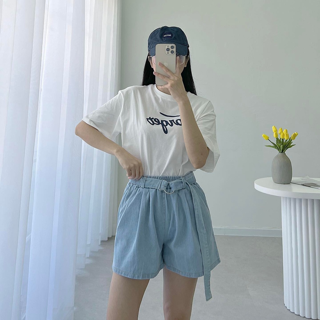 Quần Short Jean Lưng Thun TALY Q180213