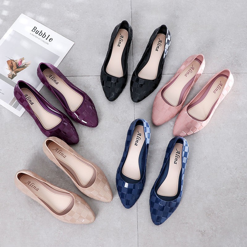 Giày nhựa đi mưa nữ Alina 3p dáng công sở V251 | BigBuy360 - bigbuy360.vn