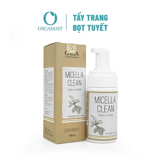 Tẩy Trang Bọt Tuyết Le'Orga - 2 trong 1 Nước Làm Sạch Và ngừa mụn Cho Da Dầu, Mụn, Nhạy Cảm 100 ml