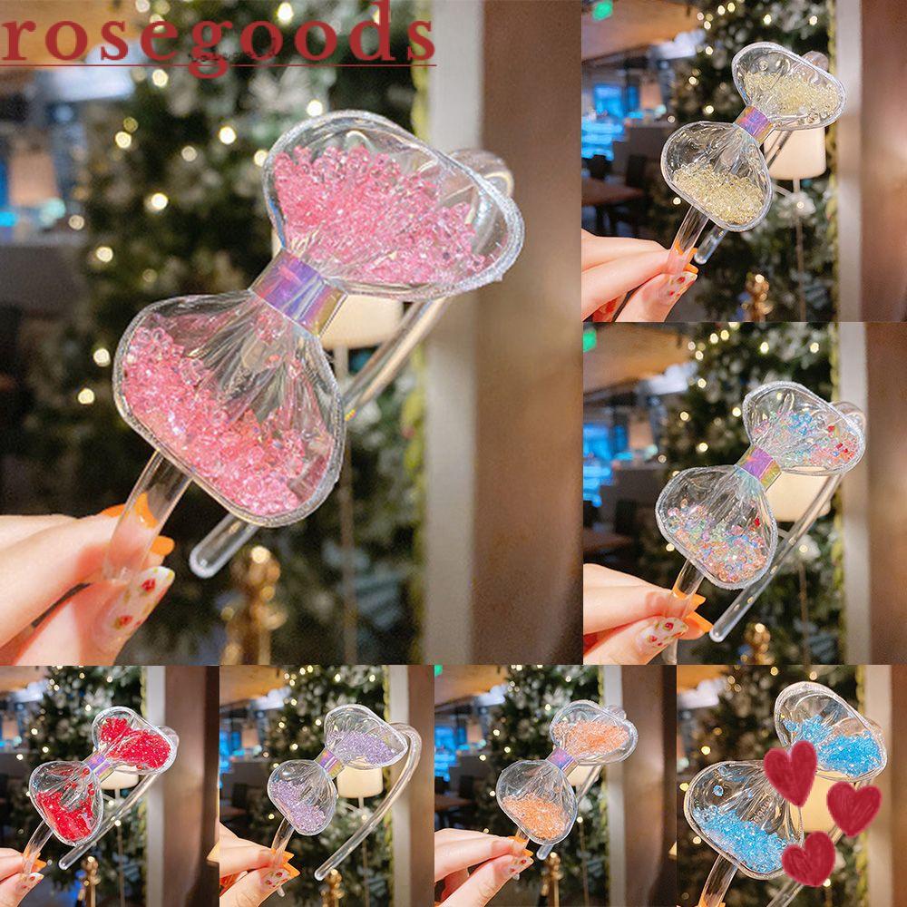 Băng Đô Đính Hoa Hồng Dễ Thương Cho Bé