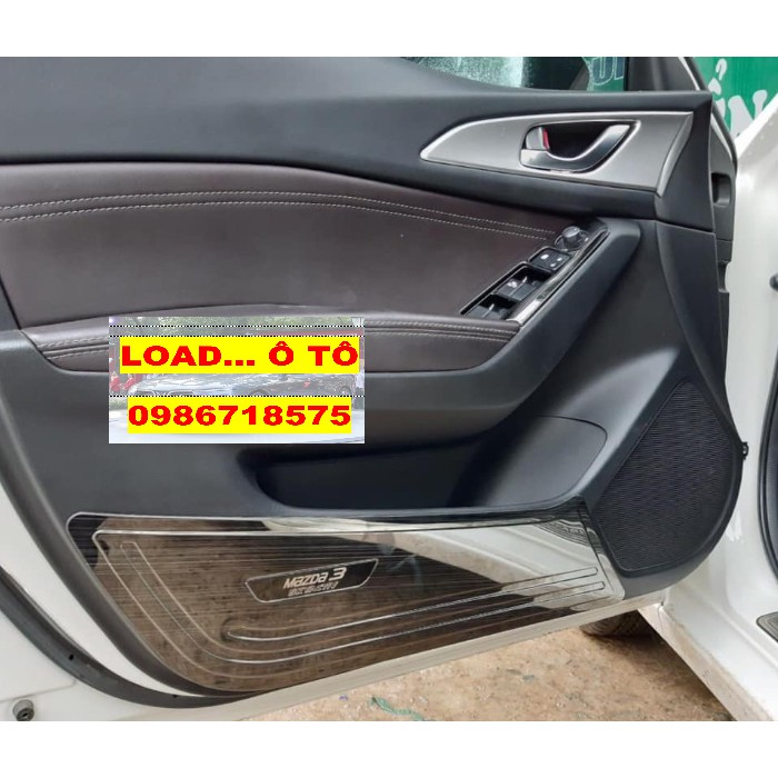 Ốp chống xước Tapli Mazda 3 bản to 20218-2019 Titan Black Form cũ