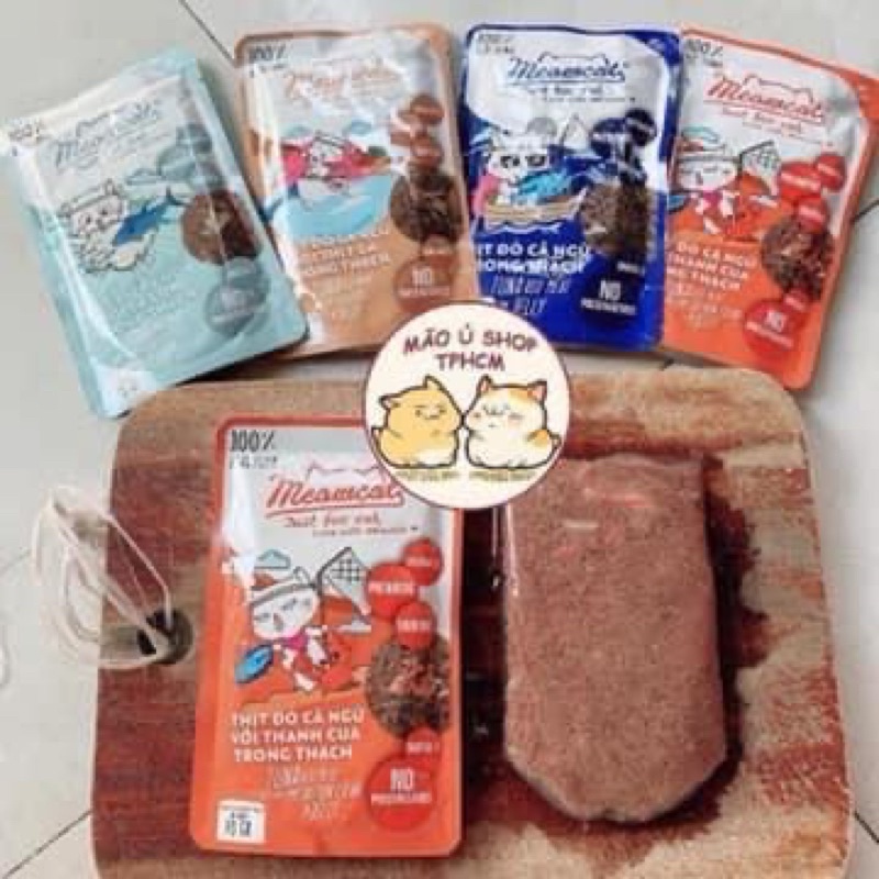 COMBO 12 GÓI PATE MEOWCAT - PATE MÈO GÓI 70G