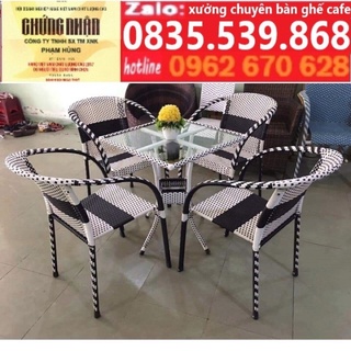 Bàn ghế quán cafe bàn ghế cafe giá rẻ