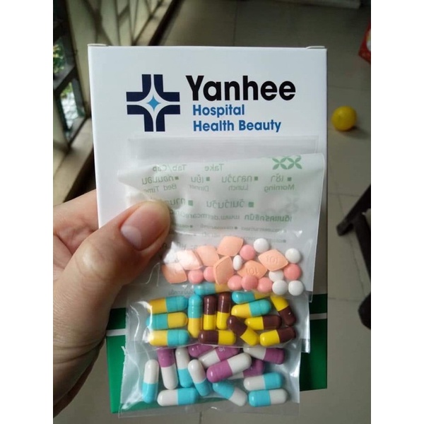 GIẢM CÂN YANHEE BOOST (7viên/ngày): Giảm mỡ cứng, nhờn thuốc
