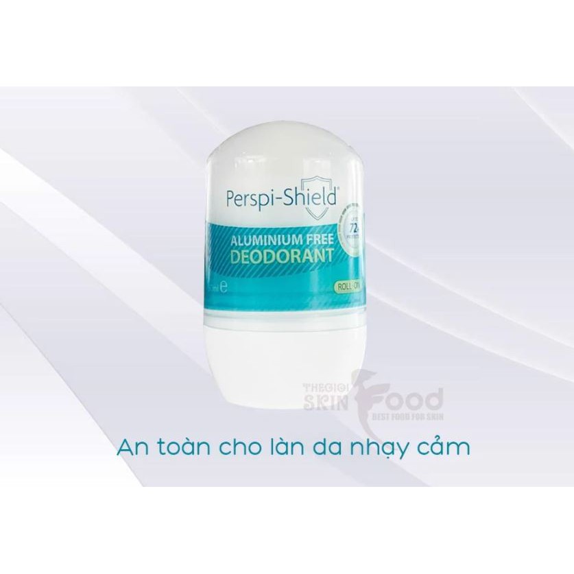 Lăn Khử Mùi, Ngăn Mồ Hôi Suốt 72H Perspi-Shield Aluminium Free Deodorant 50ml [che tên sp khi giao hàng]