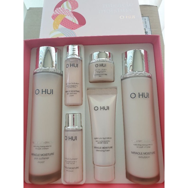 Set Ohui Hồng Dưỡng Ẩm Ohui Miracle Moist 2 Sản Phẩm