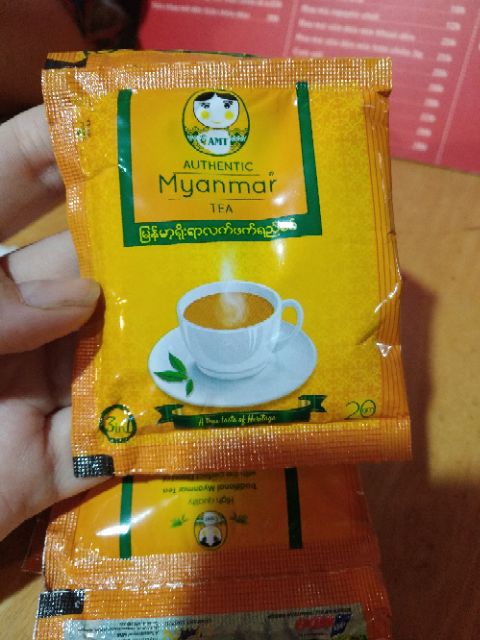 Combo 10 gói trà sữa Authentic Myanmar (Date: 12/2021)