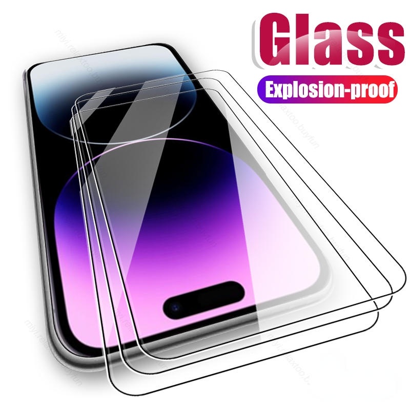 Kính Cường Lực Cao Cấp 9H Cho Iphone 14 Pro Max Plus 9H Bảo Vệ Màn Hình Cao Cấp Cho Iphone 14Plus 14