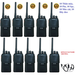 Bộ 10 bộ đàm cầm tay kenwood tk720